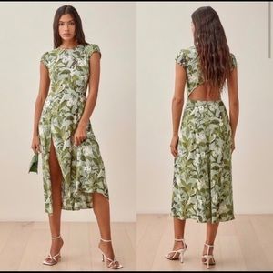 Reformation Gavin Dress Tropical, Size 4